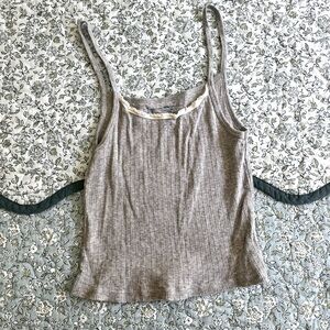 Brandy Melville grey tank worn once